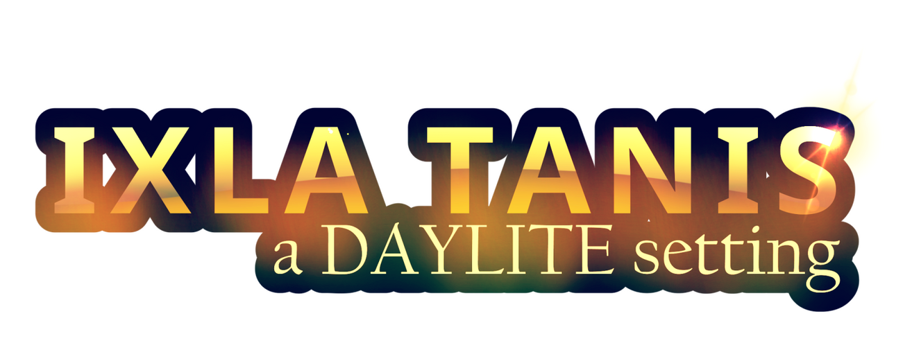 Ixla Tanis Logofont