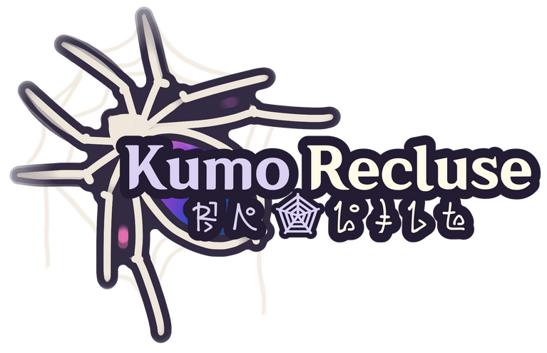 KumoRecluse Vtuber Logo