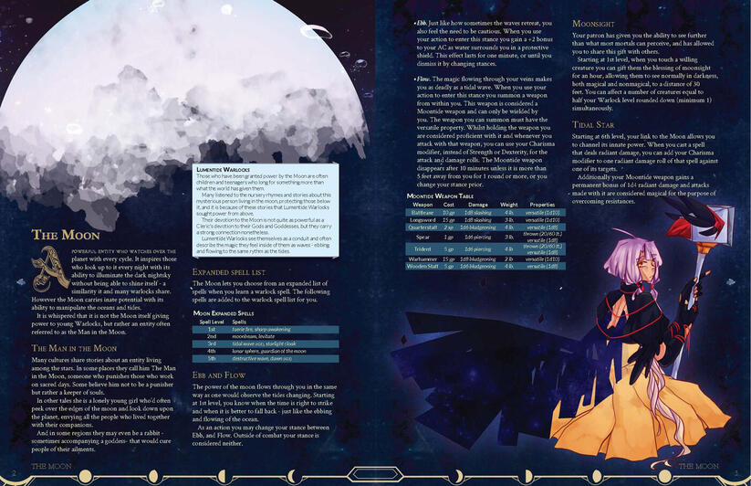 The Moon - Warlock Patron