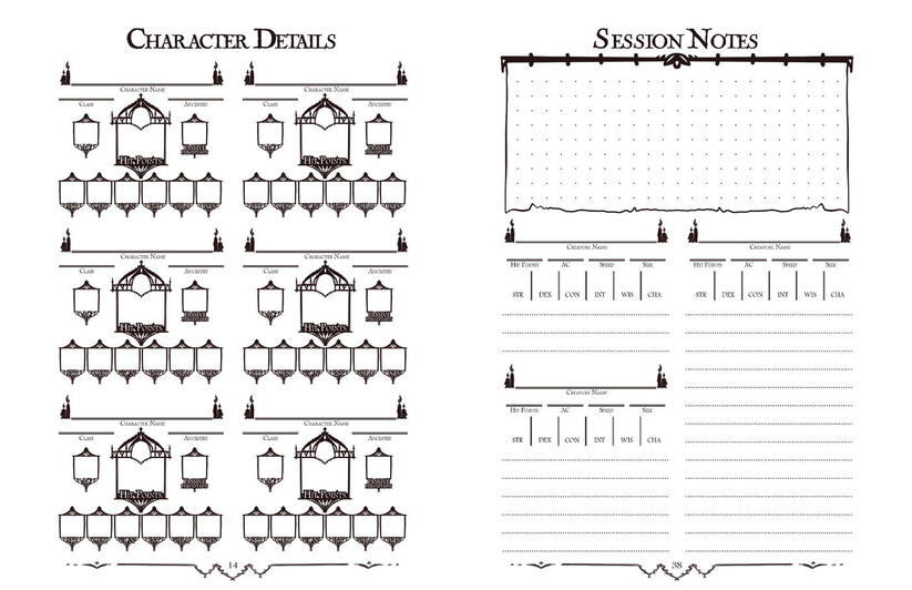 DnD Character Journal